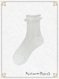 P14SC810 A/P Striped See-Through Socks