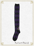 P14SC814 Diamonds Over Knee Socks