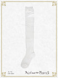 P22SC805 Round'n'Round Bandage See-Through Over Knee Socks