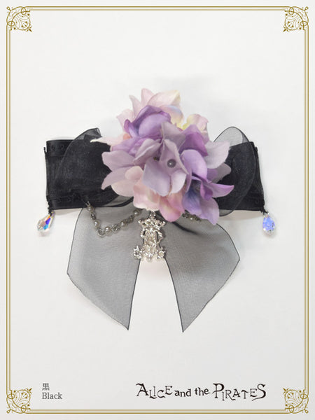 P18HA935 Hydrangeas in Reminiscence Ribbon Clip