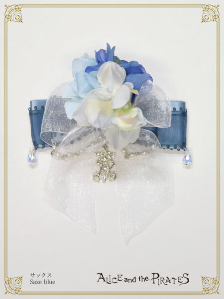 P18HA935 Hydrangeas in Reminiscence Ribbon Clip