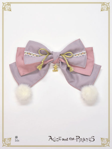 P18HA946 Tengu Pompom Ribbon