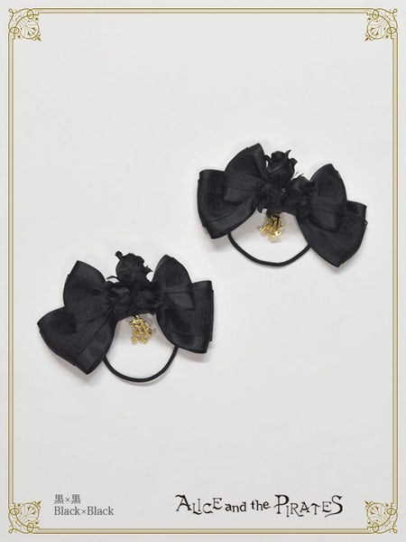 P18HA958 Mémoire de Rose Ribbon Hair Tie
