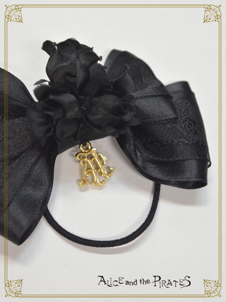P18HA958 Mémoire de Rose Ribbon Hair Tie