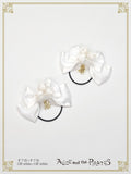 P18HA958 Mémoire de Rose Ribbon Hair Tie