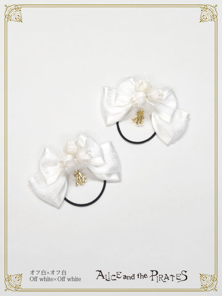 P18HA958 Mémoire de Rose Ribbon Hair Tie