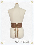 P19OT003 Synthetic Leather Cummerbund